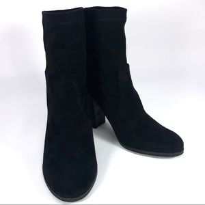SOLD Dolce Vita Black Suede Ankle Boots Size 6.5
